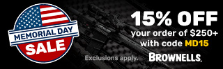 Brownells Memorial Day Sale Banner 3