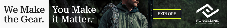 We make the gear. You make it matter. Forgeline performance fieldwear.